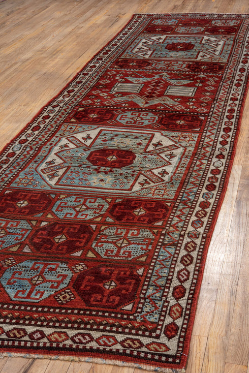 Antique Anatol Runner Rug (3' x 13')